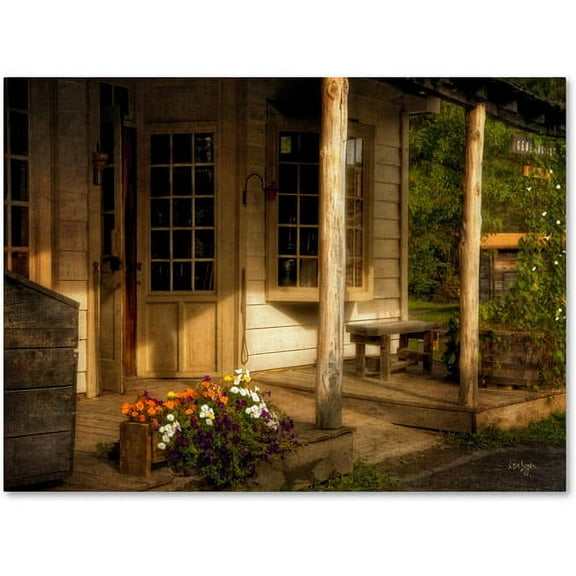 Trademark Fine Art "The Old General Store" Canvas Art by Lois Bryan