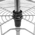 thumbnail image 3 of 24" Kidney Chrome Lazy Susan Kitchen Base 2 Shelf Cabinet Corner Organizer Rack, 3 of 26