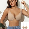 thumbnail image 2 of Yokua Stickys Bras for Women Push Up Adhesive Invisible Bra Backless Strapless Bra, 2 of 18