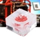 thumbnail image 3 of Indicador De Flujo De Agua Duradero, Indicador De Flujo De Refrigeración Por Agua, Superficie Pulida Acrílica Rosca G1/4in Para Computadoras ANGGREK Rojo, 3 of 8