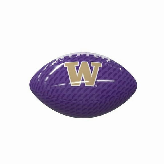 Logo Brands 237-93MG-1 Washington Carbon Fiber Mini Glossy Football