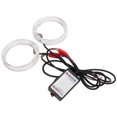 thumbnail image 4 of Led Angel Eyes Light Car Halo Rings Angel Eye Rgb Angel Eyes Halo Ring 2pcs LED Angel Eyes Light Multi Color 80mm 9-36V App Control Multifunction Headlight Halo Rings Lamp, 4 of 8