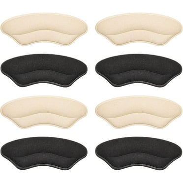 Heel Pads for Shoes That are Too Big,Heel Cushion Inserts for Women for Loose Shoes,Heel Grips for Womens Shoes Heel Protectors,Shoe Filler to Make Shoes Fit Tighter. (Multicolor,4 Pairs)