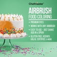 thumbnail image 6 of MASTER AIRBRUSH CAKE DECORATING KIT Air Compressor 6 Color Food Coloring Set, 6 of 7