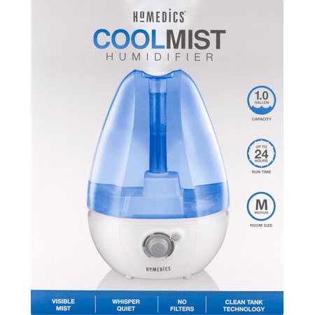 HoMedics Cool Mist Ultra Humidifier with Auto Shut Off,
