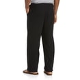 thumbnail image 2 of Harbor Bay by DXL Big and Tall Men's Open-Hemmed Jersey Pants, Black, 7X-TALL, 2 of 7