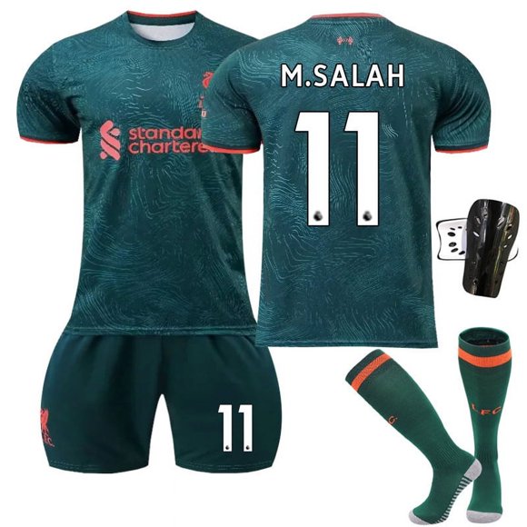 Liverpool's second away match this season: Salah n°11, Van Dijk n°4, Nunez n°27, Arnold n°66