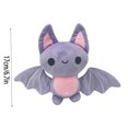 thumbnail image 2 of QLUEWX Halloween Plush Toys, Skeleton Cat Bat Ghost Stuffed Animals, Cute Spooky Plush Dolls for Halloween Party Favors Home Decor Gifts for Kids Boys Girls, 2 of 5