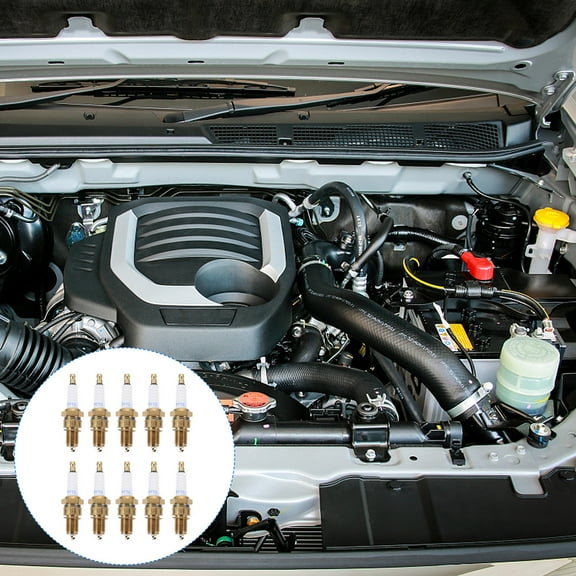 10 Pcs Easy Installation Spark Plugs Lawn Equipment Spark Plugs 8X2CM