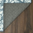 thumbnail image 3 of My Magic Carpet 2.5'x7' Machine Washable Non-Slip Kitchen Hallway Runner Rug - Parviz Blue, 3 of 5