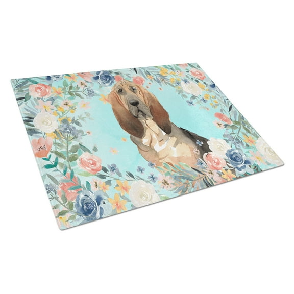 Bloodhound Glass Cutting Board Large