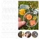 thumbnail image 1 of Paquete de pegatinas transparentes para PET para decoración de botellas - Diseño de cuenta con flores secas a mano, pegatinas de botella de vidrio con respaldo adhesivo, gran arte de collage, 1 of 2