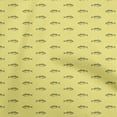 thumbnail image 1 of oneOone Viscose Chiffon Yellow Fabric Fish Sewing Fabric By The Yard Printed Diy Clothing Sewing Supplies 42 Inch Wide, 1 of 5