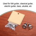thumbnail image 1 of GLFILL Easy Installation Locks Guitar Strap Locks Large Size Strap Locks Long-lasting Performance Easy Installation Guitar Locks SilverB, 1 of 9