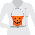 thumbnail image 6 of Light-Up Jack-o'-Lantern Trick-or-Treat Bucket, Orange, 6.5", Halloween by Way To Celebrate, 6 of 6