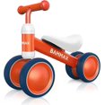 thumbnail image 1 of BAMMAX Bicicleta de equilibrio para bebés de 1 año, juguetes para montar para niños de 9 a 24 meses, niños y niñas, sin pedal, bicicleta para bebés de 4 ruedas, regalo de primer cumpleaños, linda bici, 1 of 1