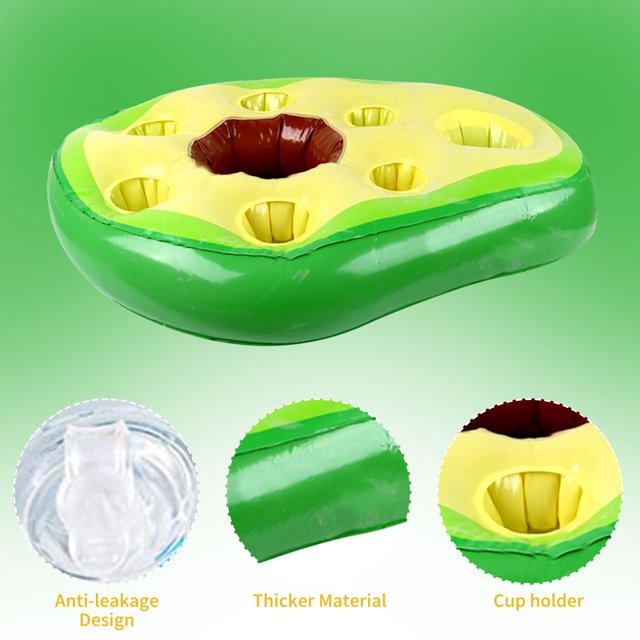 Soporte flotante para bebidas - Flotadores inflables para bebidas para bañeras de hidromasaje y suministros para fiestas Tmvgtek Para estrenar