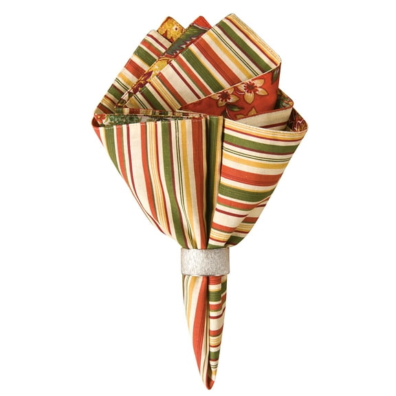 Florentine Cotton Reversible Napkin Set of 6