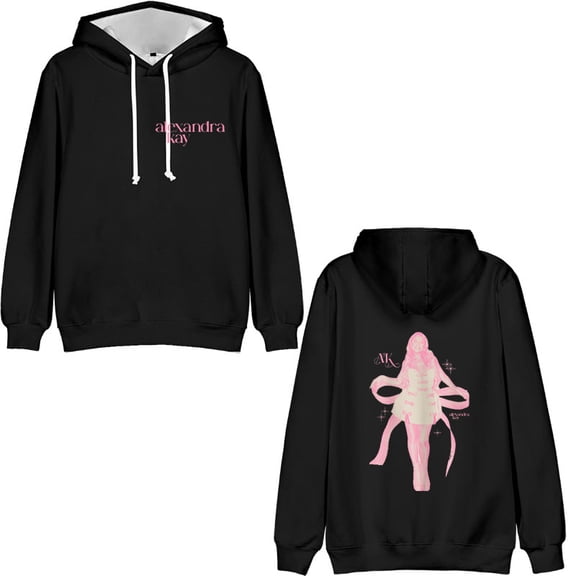 Alexandra Kay Merch Bow Sand Bagless Hoodie Sweatshirt Streetwear Unisex Winter&Spring Casual Fashion Y2K Pullovers Top