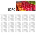thumbnail image 2 of Clear Plastic Disposable Party Shot Glasses Jelly Cups Tumblers Birthday 50pc, 2 of 5