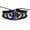 Capricornus, variant on 12 Constellation Zodiac Sign Braided Leather Bracelet Woven Glass Dome Bracel:yq-Gemini