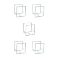 thumbnail image 3 of Matsuzay Organizador de platos que ahorra espacio estante de cocina duradero y práctico estante esencial para el hogar organizador de platos Type2 NO2, 3 of 6