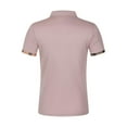 thumbnail image 3 of Mens Polo Shirts Button Down Solid Color Short Sleeve Sleeve Mens Clothing, 3 of 7