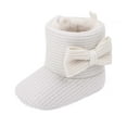 thumbnail image 2 of Kiplyki New Arrivals Toddler Shoes Winter Boys Girls Bow Thicken Velvet Snow Boots, 2 of 8