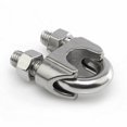 thumbnail image 3 of M5 Wire Rope Clip 304 Thread Stainless Steel Cable U Clamp U Bolt Fastener (Pack of 1), 3 of 4