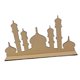 thumbnail image 2 of Decoración de Eid Mubarak, adorno de Ramadán musulmán islámico, manualidades, tallado de bricolaje, rebanada de madera 2023 para festivales, bodas, Estilo B perfecl Artesanía de Eid Mubarak, 2 of 8