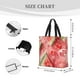 thumbnail image 3 of Fotbe Refreshing Watermelon Slices Bolsa Tote con Estampado para Mujer, Bolsos con Cremallera, Bolsa de Hombro Casual de Gran Capacidad con Bolsillos Internos, 3 of 7