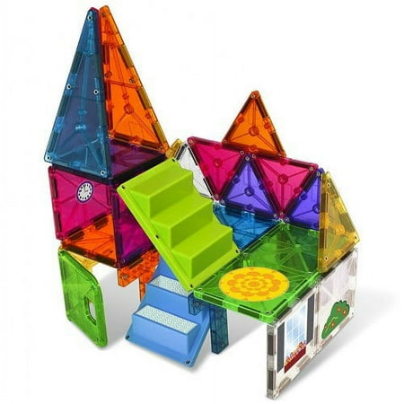 UPC: 0631291183327 | Magna-Tiles 28-Piece House Set – The Original Award-Winning Magnetic Building Tiles – Creativity and Educational – STEM Approved