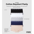 thumbnail image 4 of Pack de pantalones cortos para niño con logotipo de algodón rosa de Victoria's Secret, 4 of 5