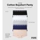thumbnail image 4 of Pack de pantalones cortos para niño con logotipo de algodón rosa de Victoria's Secret, 4 of 5
