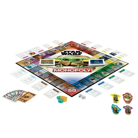 Monopoly: Star Wars The Child Edition Board Game for Kids and Families, Only At Walmart