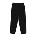 thumbnail image 5 of Daiia Vintage Burgundy Women's Sleep Pant with Pockets and Drawstring,Pajama Pants-Small, 5 of 9