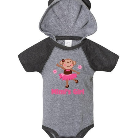 

Inktastic Mimi s Girl monkey Gift Baby Girl Bodysuit