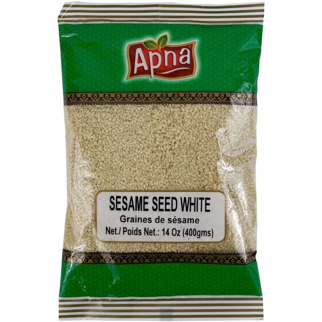 Apna - Sesame Seed - 400g - 1ct - Nutty, Crunchy & Nutrient-Dense (1ct)