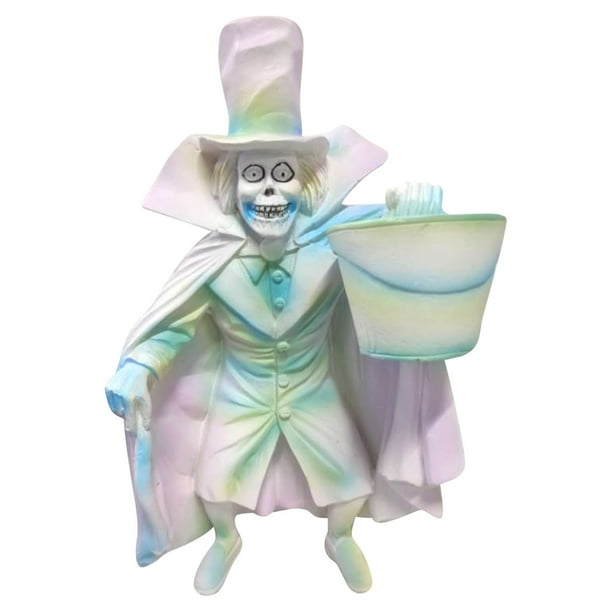 Vikakiooze Halloween Haunted Mansion Hat Box Hatbox Ghost Hand Painted Holiday Ornament
