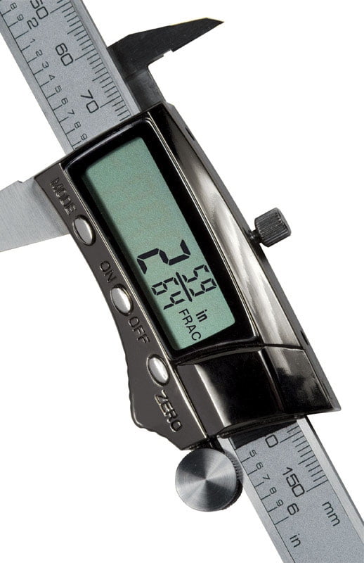 Digital Fractional Caliper 6 In. Stainless Steel