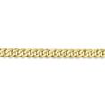 thumbnail image 3 of 10K Yellow Gold chain Curb Flat 20 in 4.6 mm 4.6mm Beveled, 3 of 5