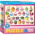 thumbnail image 1 of Puzzle Eurographics Cupcakes de 100 piezas, 1 of 3