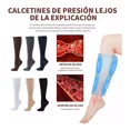 thumbnail image 4 of 3 Pares De Calcetas Medias De Compresión Várices Circulación, 4 of 6