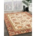thumbnail image 2 of Ahgly Company Indoor Rectangle Abstract Khaki Gold Abstract Area Rugs, 2' x 5', 2 of 6