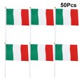 thumbnail image 3 of EeaseMX 50 banderas pequeñas de Italia para sujetar con palo, banderas internacionales de países del mundo, decoración para fiestas., 3 of 8