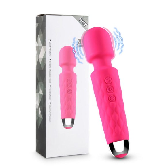 Yafei Wand Massager for Women, 8 Speeds and 20 Vibration Modes, Rechargeable