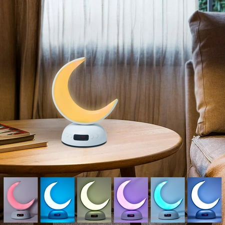 

2024 Upgraded Version Light LED Wireless Bluetooth Speaker SQ902 Small Night Light Time Display Light