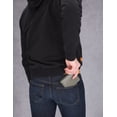 thumbnail image 2 of Billetera Timberland de piel gris con bolsillo abatible para hombre, 2 of 5