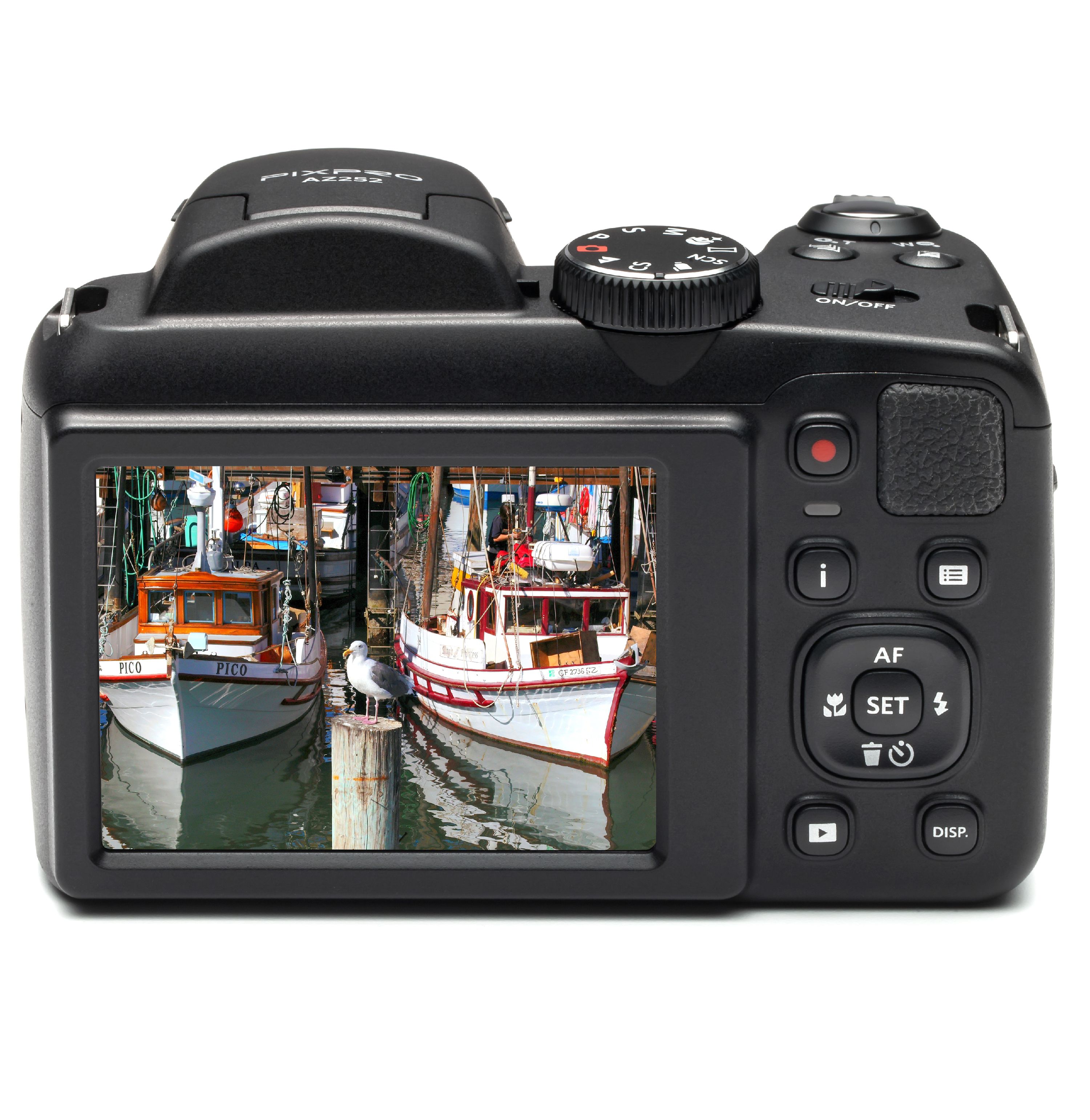 KODAK PIXPRO AZ252 Bridge Digital Camera 16 MP 25X Optical Zoom HD  720p Video (Black)