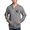 Graphite Gray, variant on - Pugs Ninja T Shirt Men's Zip Up Hoodie - Zip Hoodie, Classic Hooded Sweatshirt with Metal Zipper